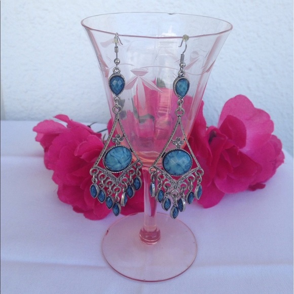 🌹Palm Beach Chandelier Earrings - Picture 3 of 6